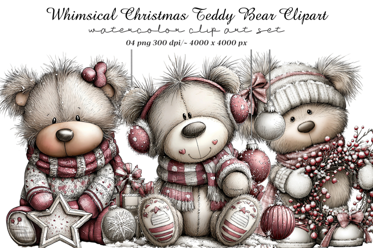 Teddy Bear Clipart Image 18