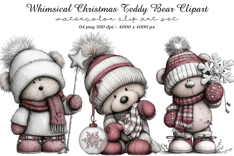 Teddy Bear Clipart Image 11
