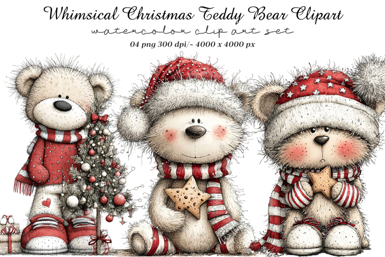 Teddy Bear Clipart Image 8