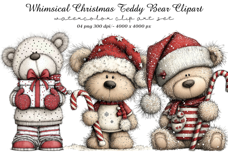 Teddy Bear Clipart Image 6