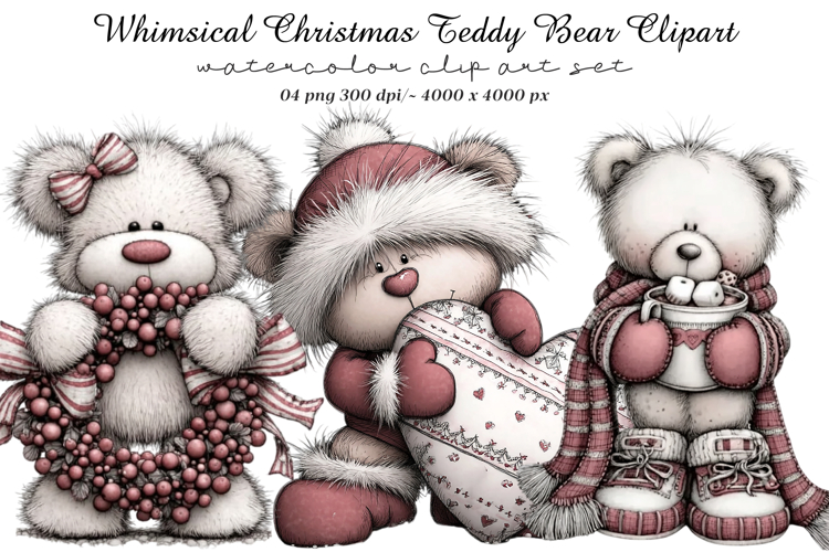 Teddy Bear Clipart Image 9