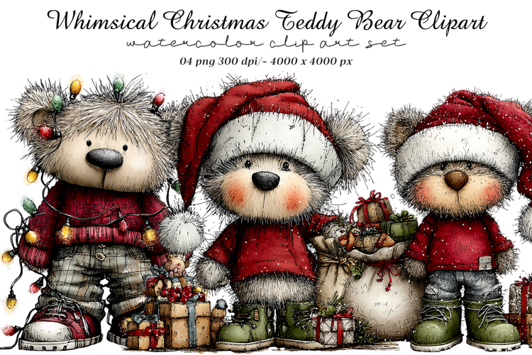 Teddy Bear Clipart Image 11