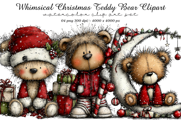 Teddy Bear Clipart Image 12