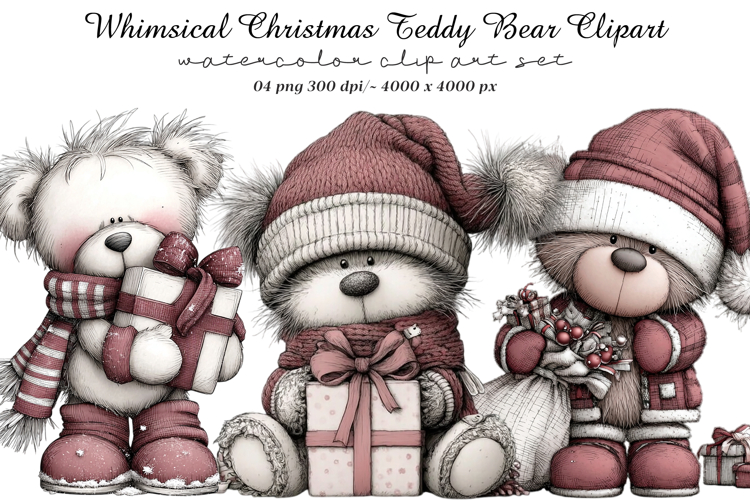 Teddy Bear Clipart Image 13
