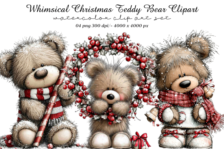 Teddy Bear Clipart Image 2