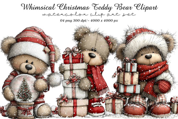 Teddy Bear Clipart Image 4