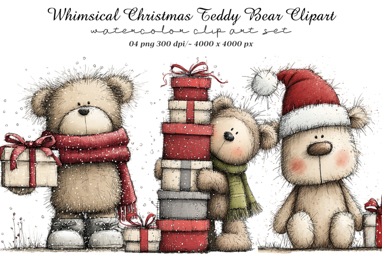 Teddy Bear Clipart Image 17