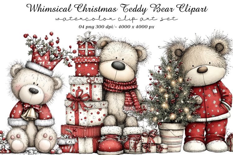 Teddy Bear Clipart Image 4