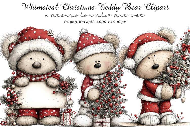 Teddy Bear Clipart Image 7