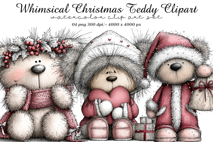 Cute Teddy Bear Clipart Image 10