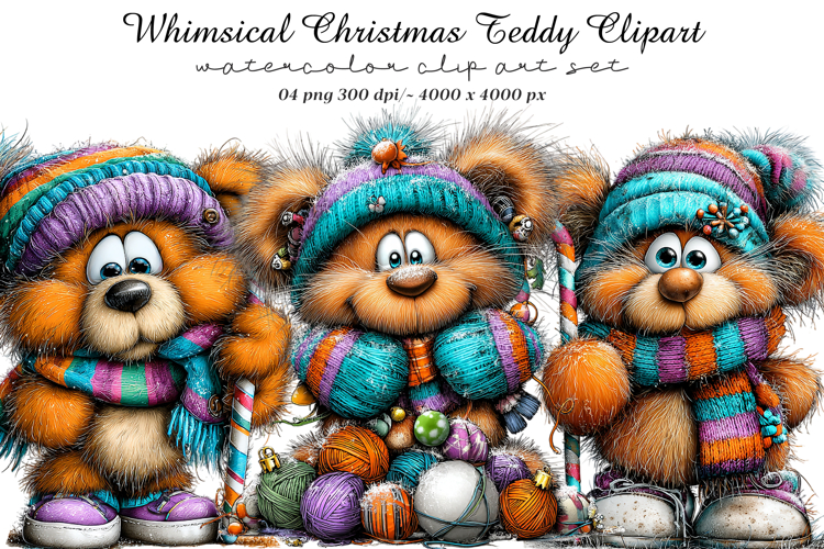 Cute Teddy Bear Clipart Image 22