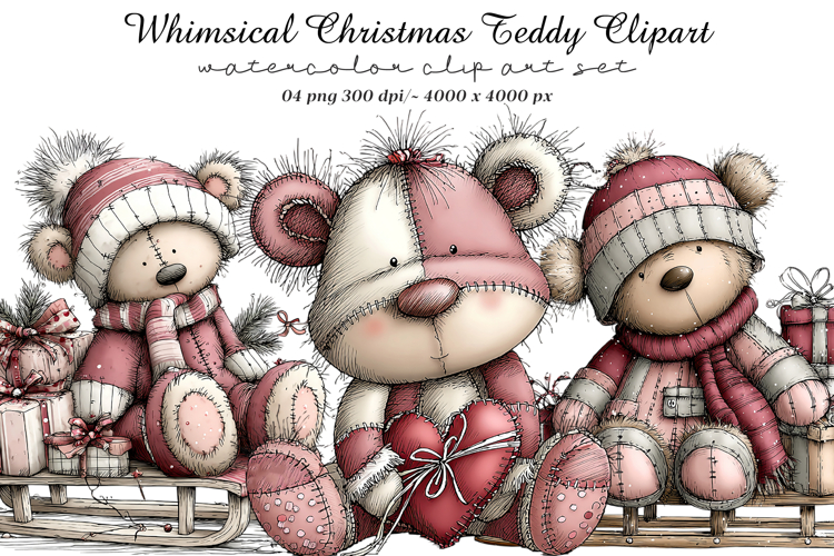 Cute Teddy Bear Clipart