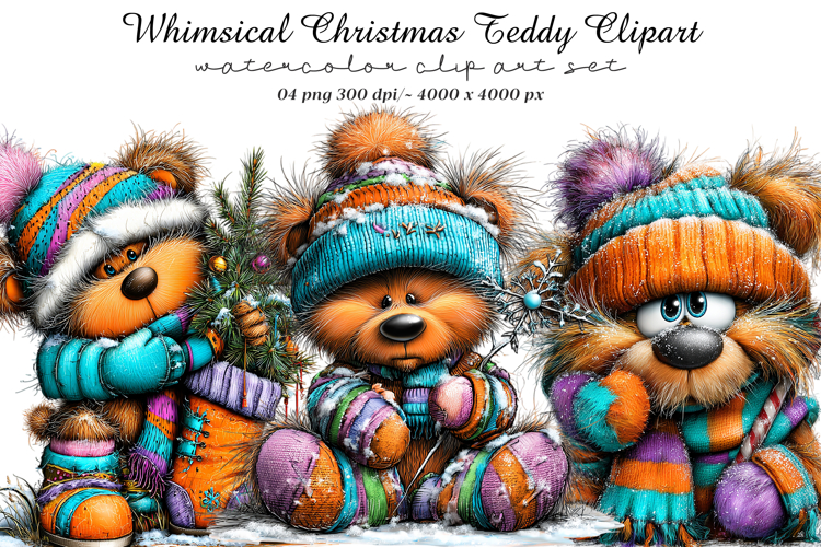 Cute Teddy Bear Clipart Image 21