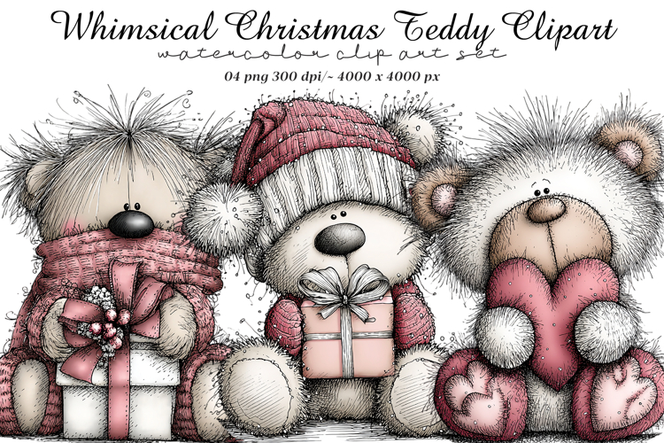 Cute Teddy Bear Clipart Image 9