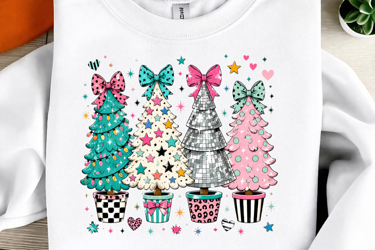 Whimsical Christmas Tree PNG