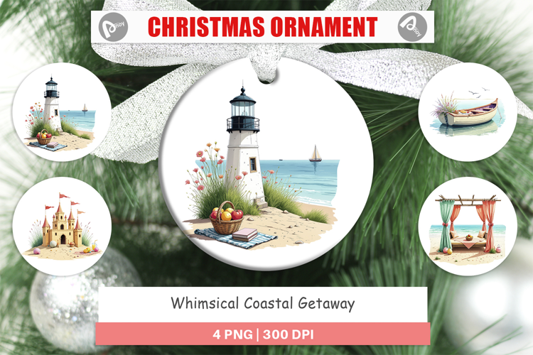 Ornament Whimsical Coastal Escape