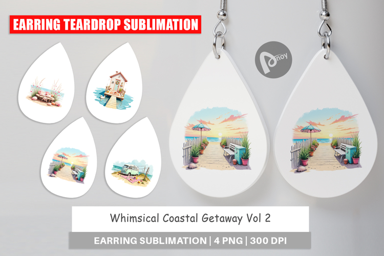 Sublimation Earring Designs Image 3