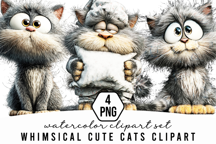 Cartoon Cat Image 14