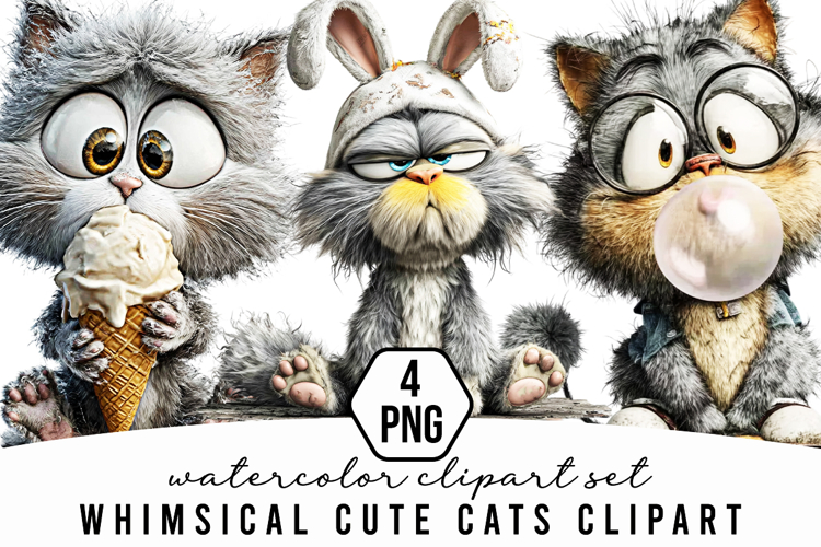 Cartoon Cat Image 12