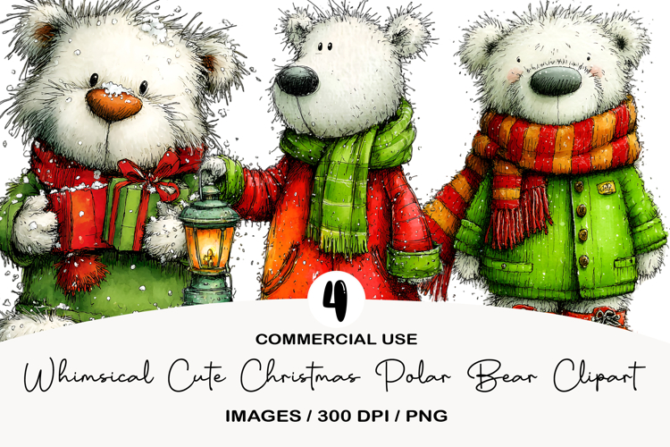 Polar Bear Clipart Image 7