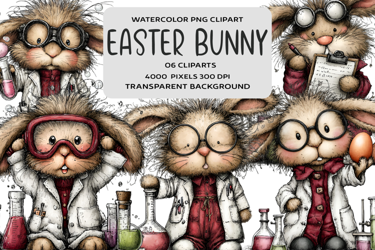 Cute Bunny Clipart Image 16