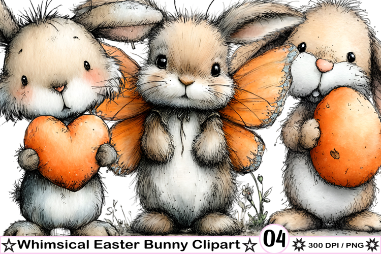 Easter Bunny Clipart Image 12