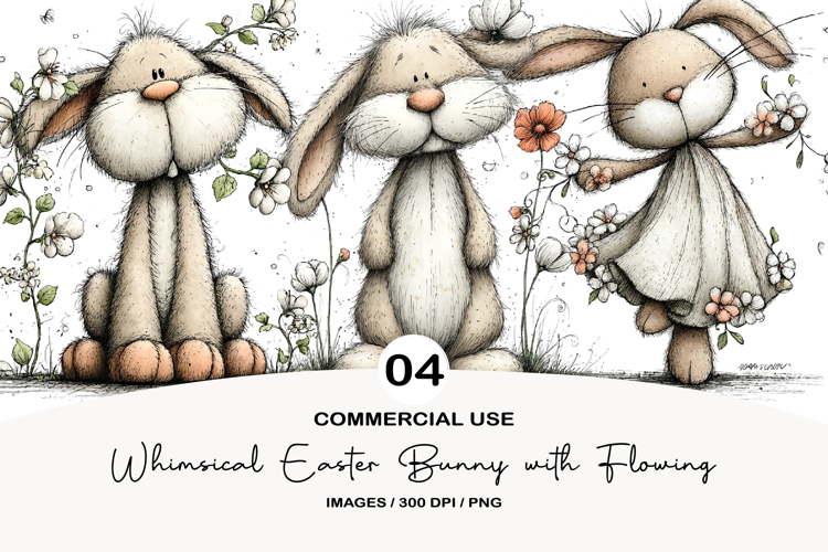 Easter Bunny Illustration Image 13