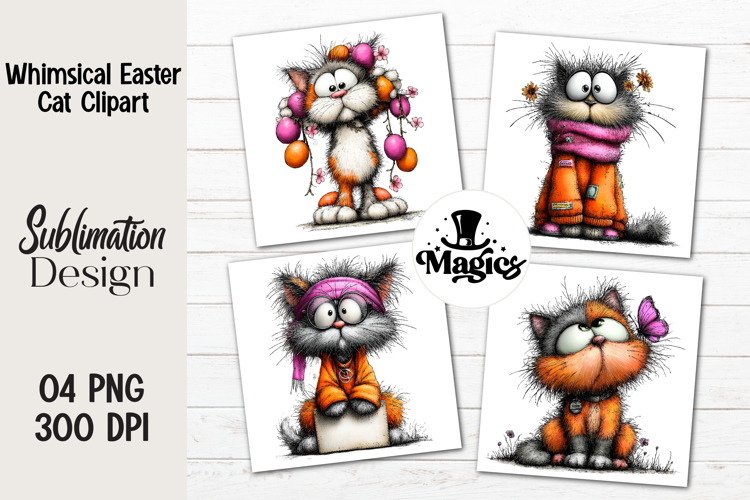 Cute Cat Clipart Image 14
