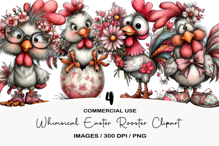 Rooster Illustration Image 6