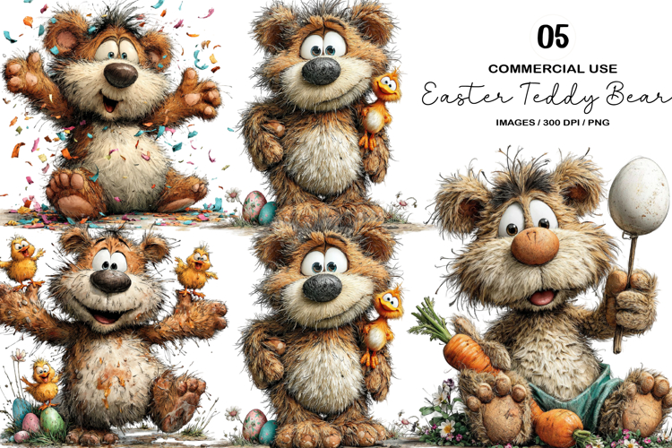 Easter Bunny Clipart Image 8