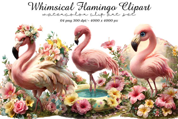 Flamingo Illustration Image 8