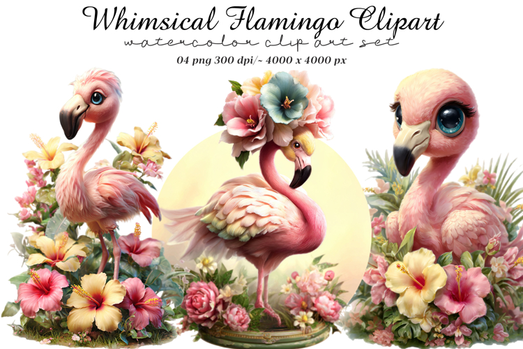 Flamingo Illustration Image 9