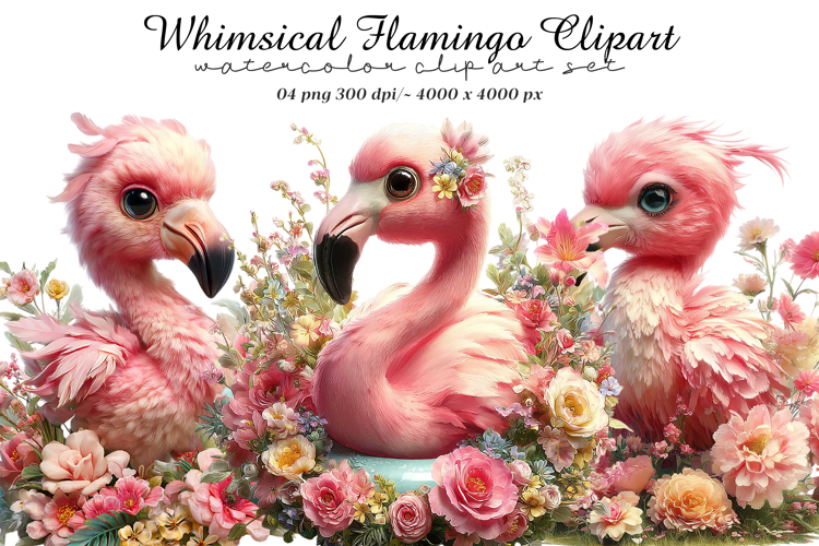 Flamingo Illustration Image 7