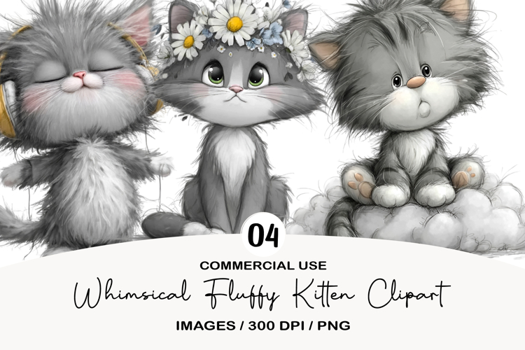 Kitten Clipart Image 4