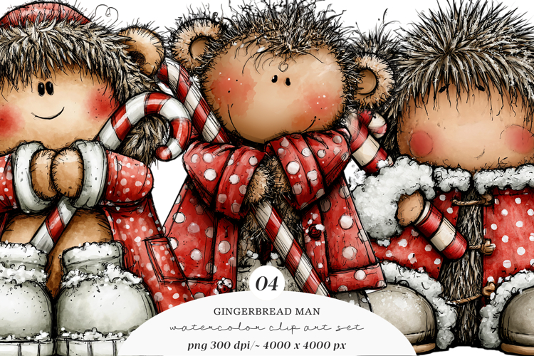 Gingerbread Clipart Image 6
