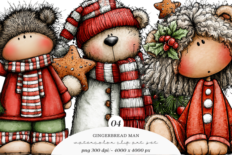 Gingerbread Clipart Image 8