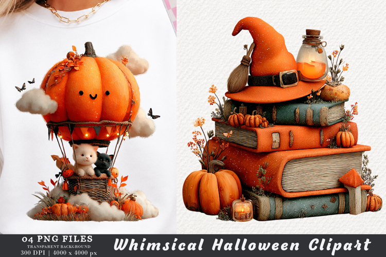 Whimsical Halloween Clipart