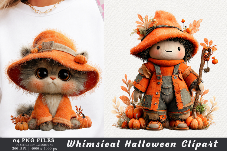 Whimsical Halloween Clipart