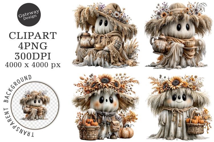 Whimsical Halloween Clipart