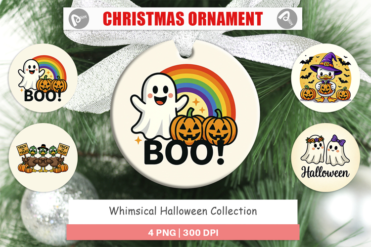 Whimsical Halloween Ornament