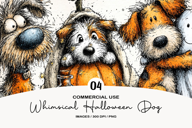Halloween Dog Clipart