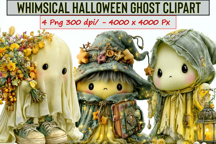 Halloween Ghost Clipart Image 8
