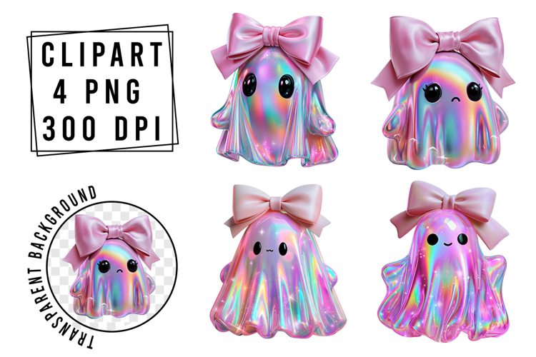 Whimsical Halloween Pink Cute Clipart