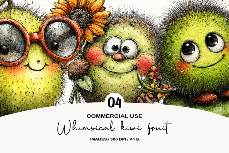 Kiwi Clipart Image 3