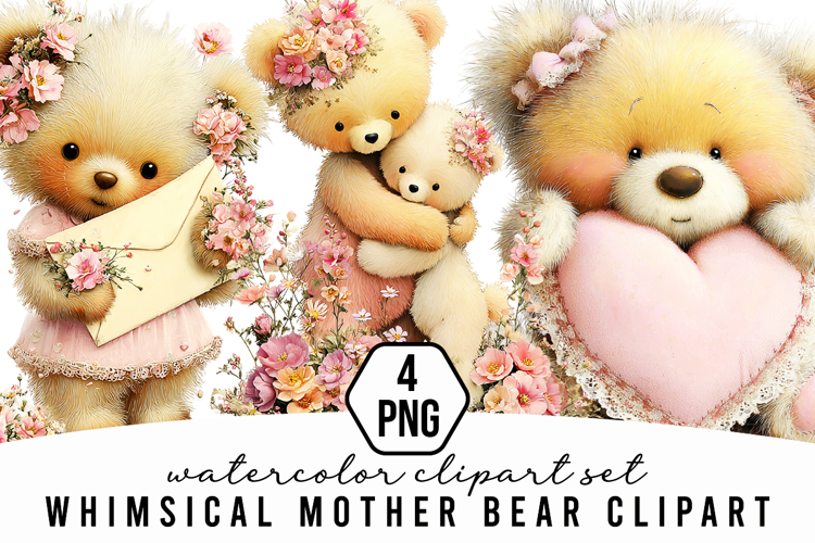 Mama Bear Clipart Image 14