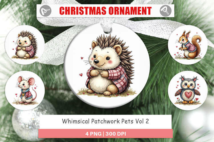 Christmas Ornament Sublimation Designs Image 14