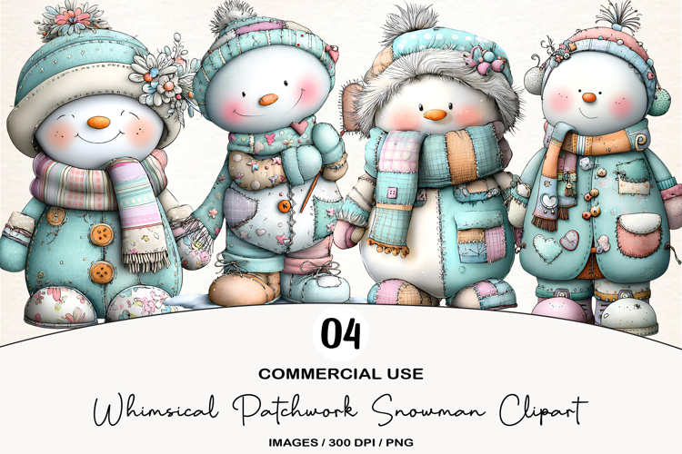 Snowman Illustration Image 19
