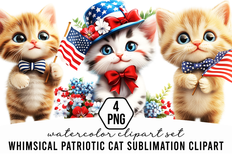 Cute Cat Clipart Image 6