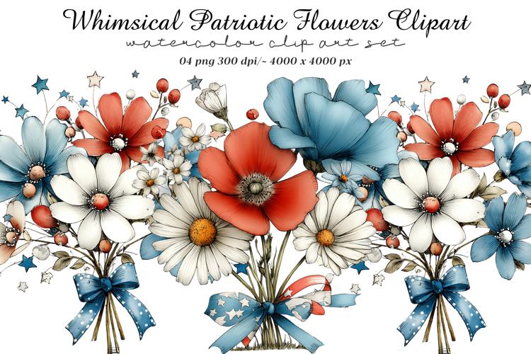 Cute Flowers Clipart Image 24