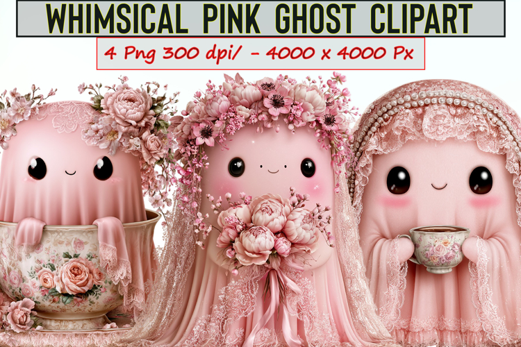 Cute Ghost Clipart Image 2